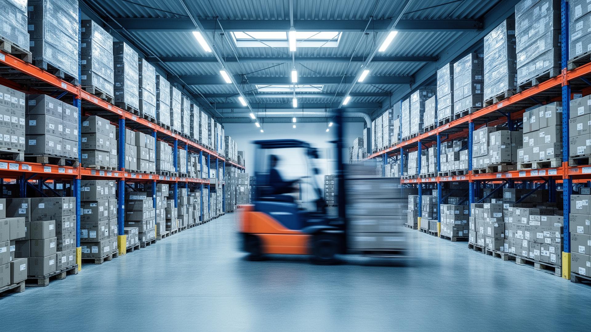 Logistik- und Lagerumfeld für ESD-Schutzkleidung